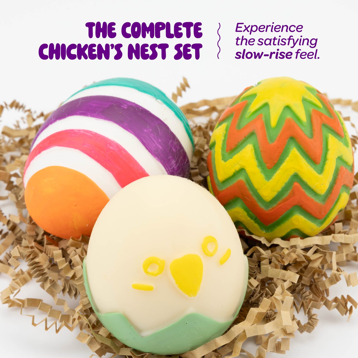 Dan&Darci Easter Taba Squishy Chicken Nest Egg Kit