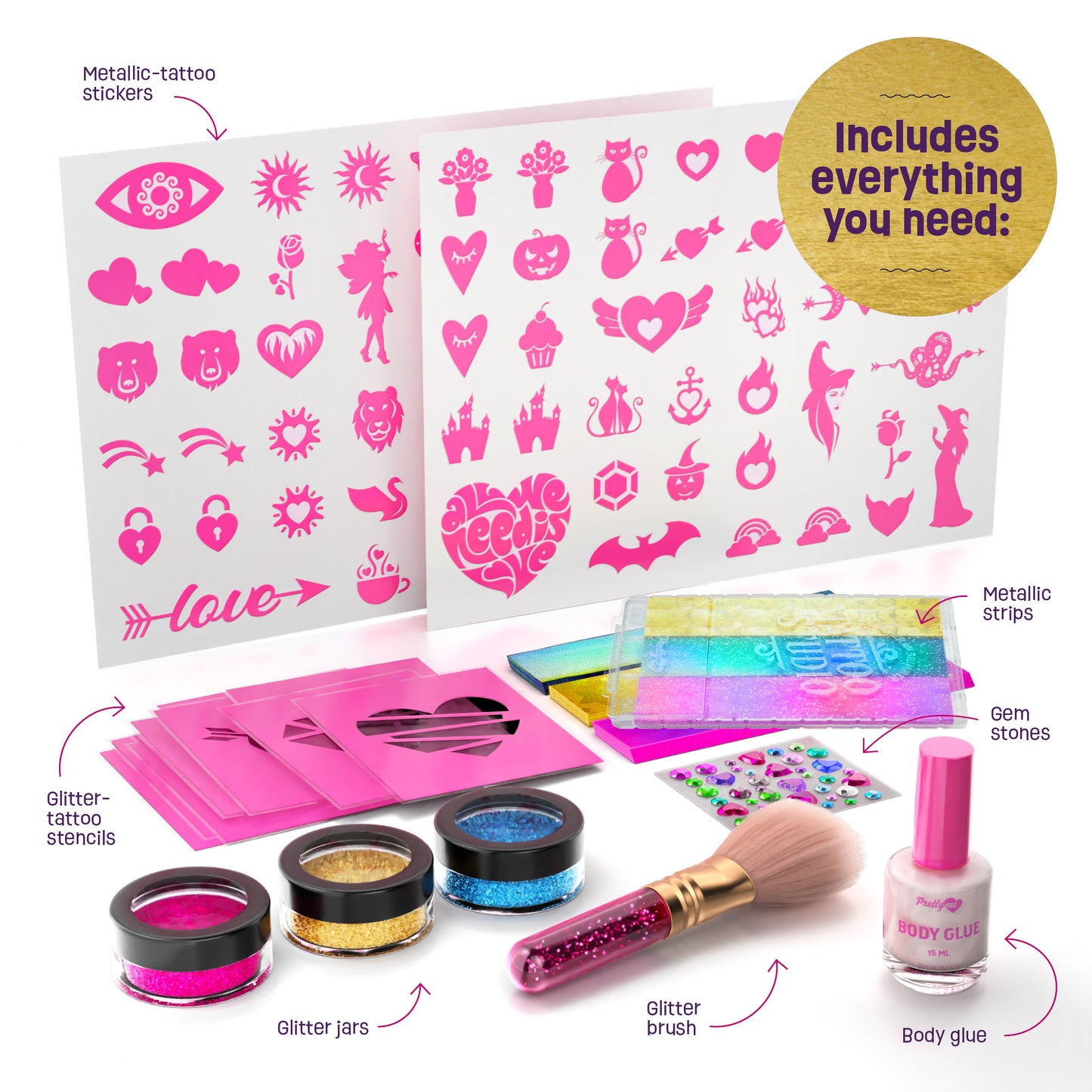 Pretty Me Glitter & Shimmer Tattoo Studio