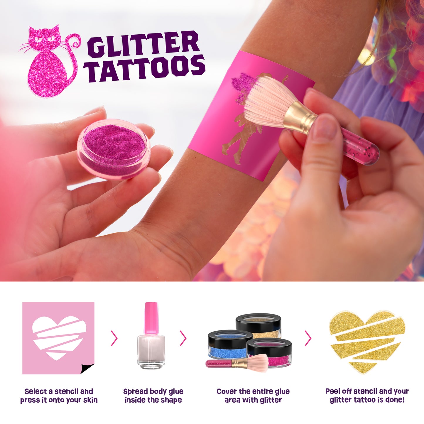 Pretty Me Glitter & Shimmer Tattoo Studio