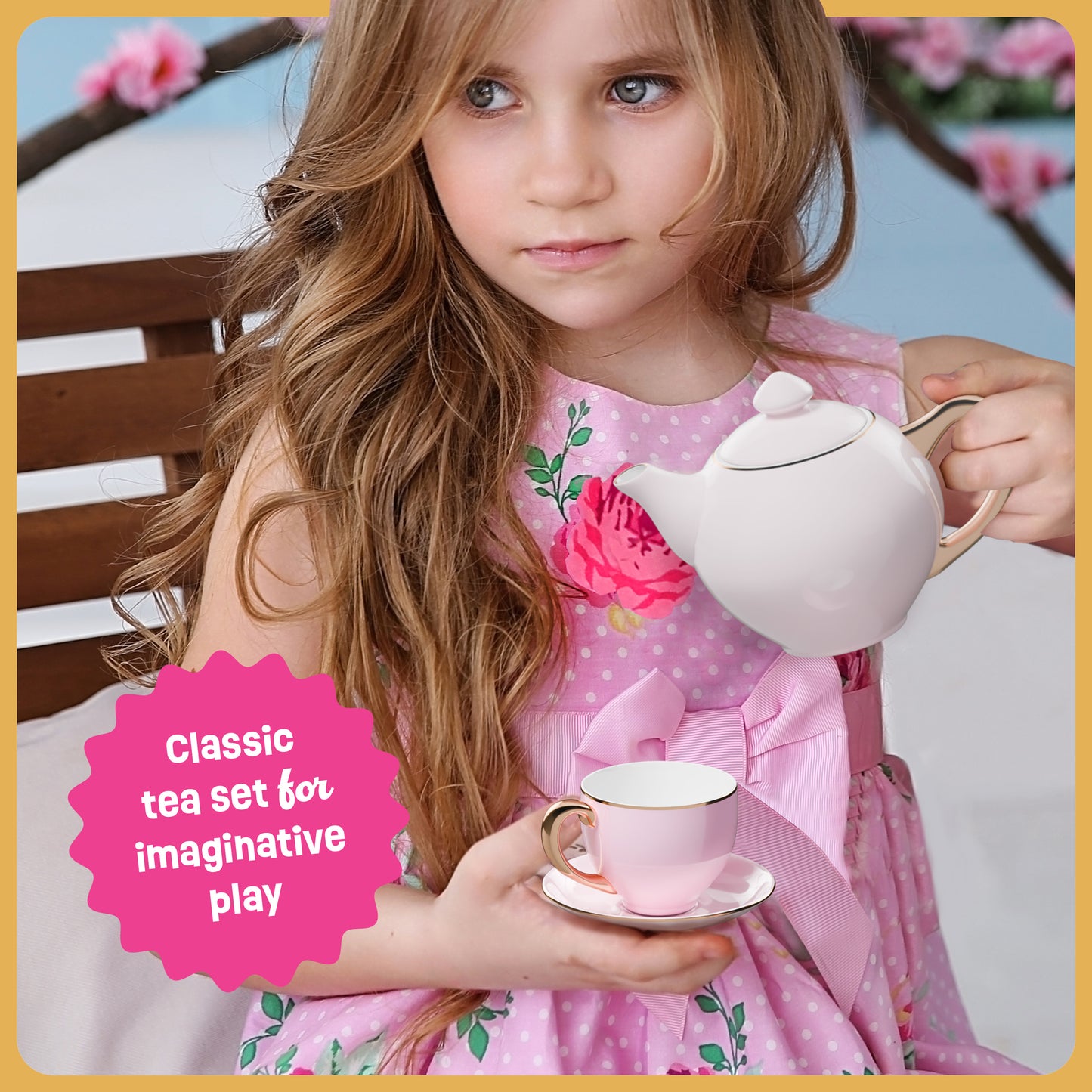 Pretty Me Porcelain Tea Party Set