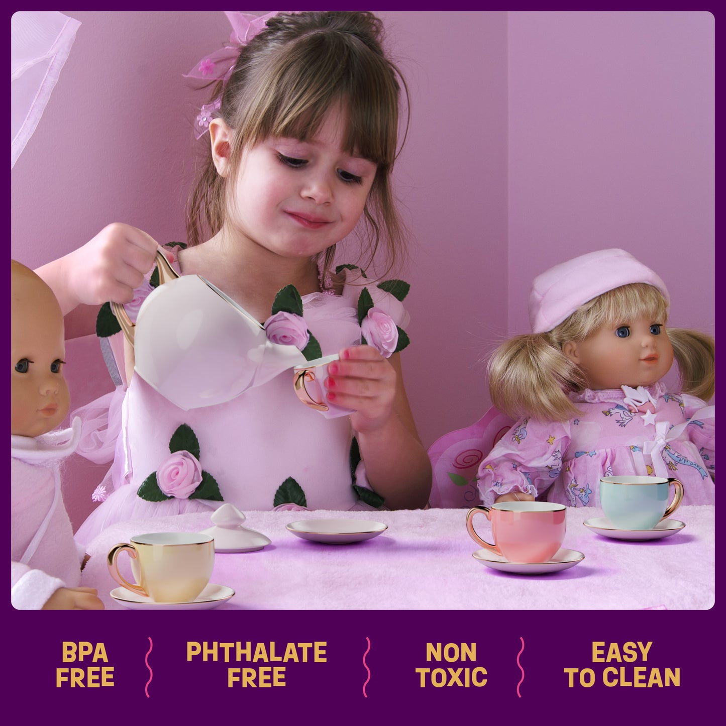 Pretty Me Porcelain Tea Party Set