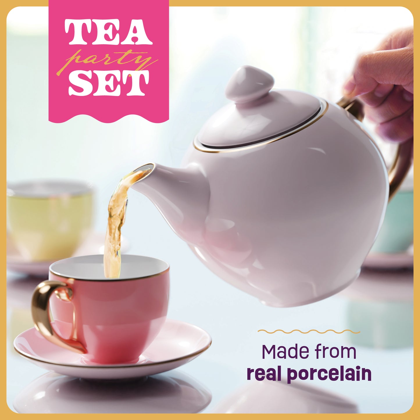 Pretty Me Porcelain Tea Party Set