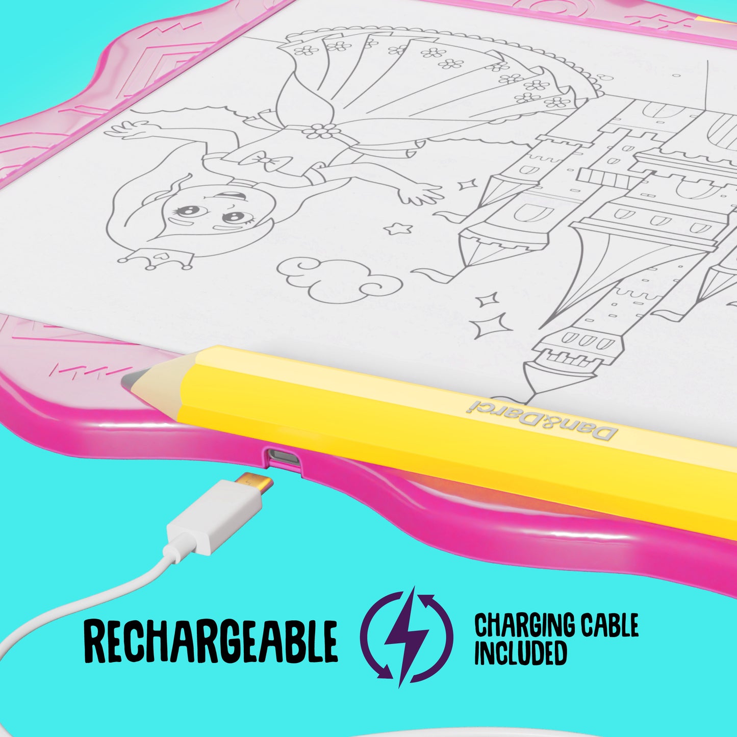 Dan&Darci Rechargeable Light-Up Tracing Pad