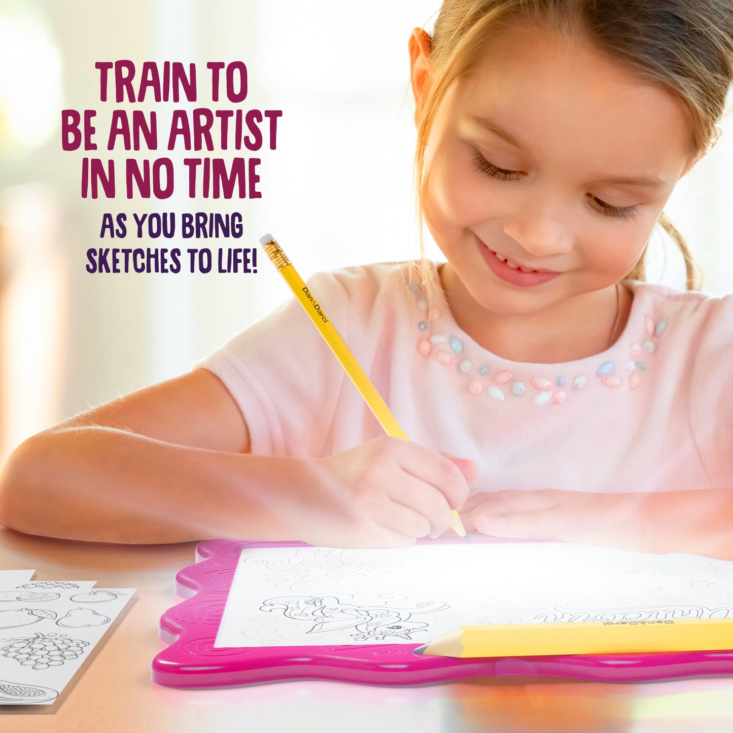 Dan&Darci Rechargeable Light-Up Tracing Pad