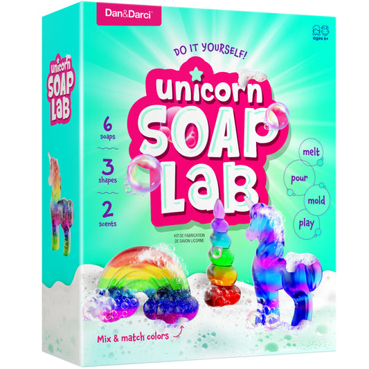Dan&Darci DIY Unicorn Soap Making Kit