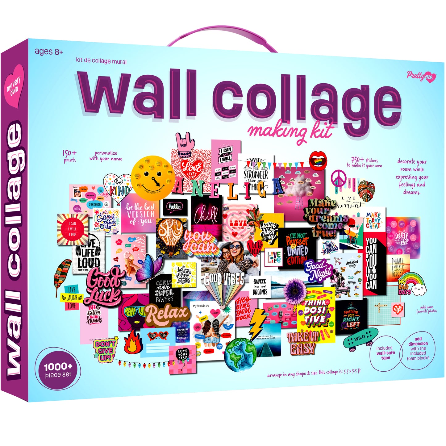Pretty Me Wall Collage Making Kit- 1000+ Pieces