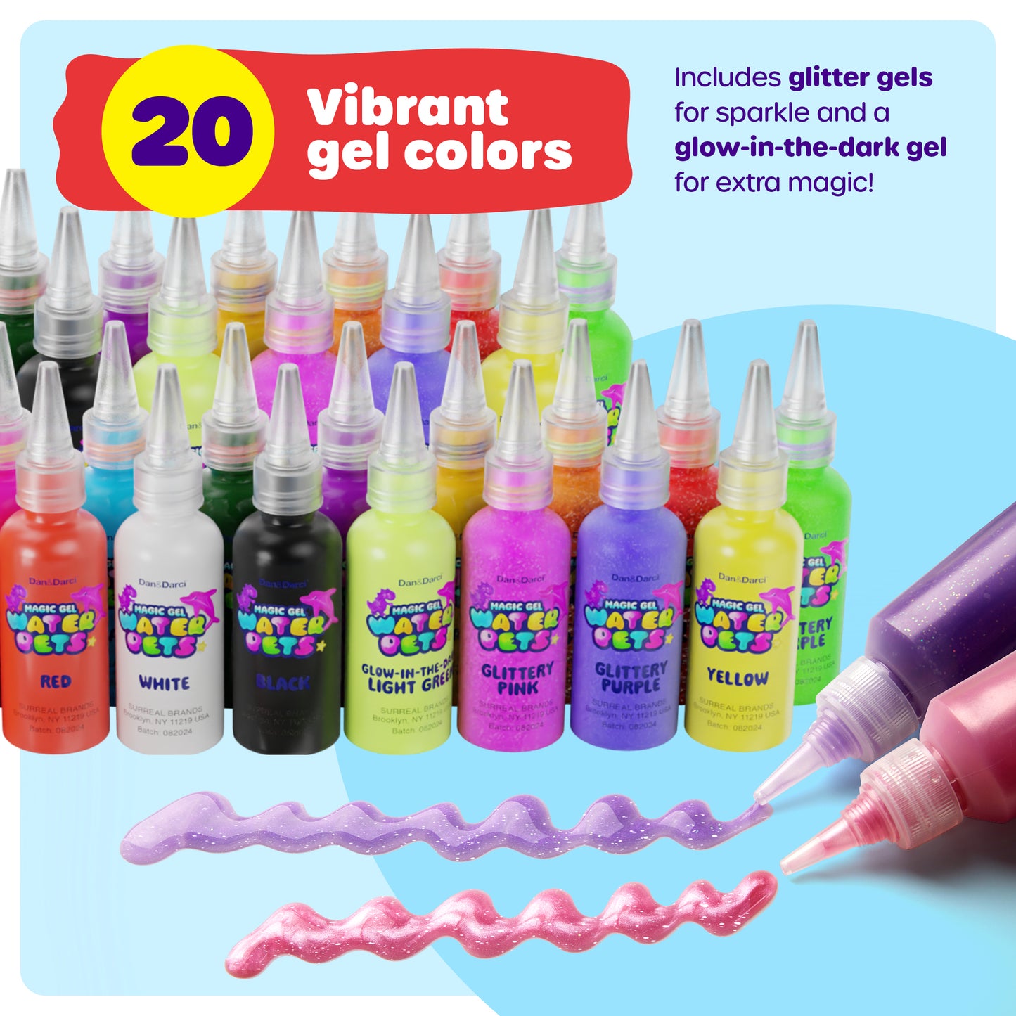 Dan&Darci DIY Magic Gel Water Pets - Jumbo Pack