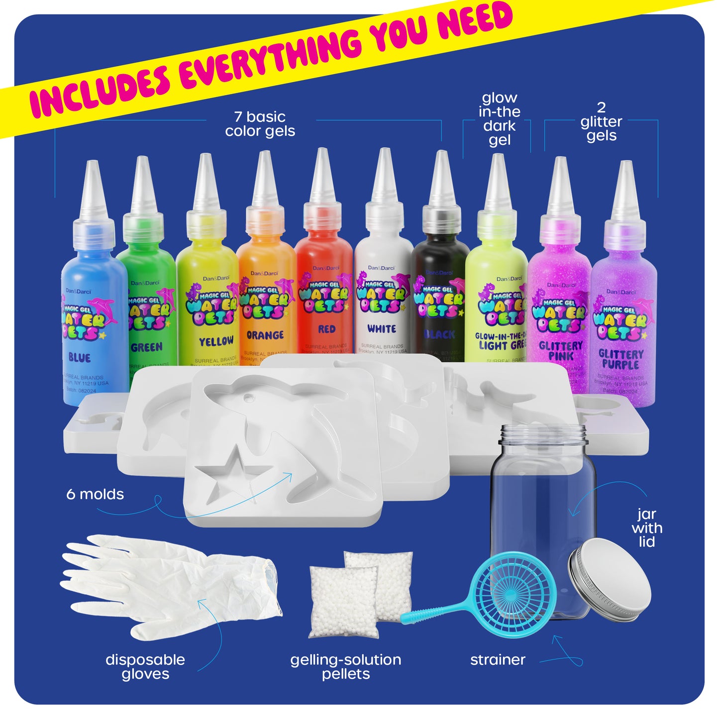 Dan&Darci DIY Magic Gel Water Pets