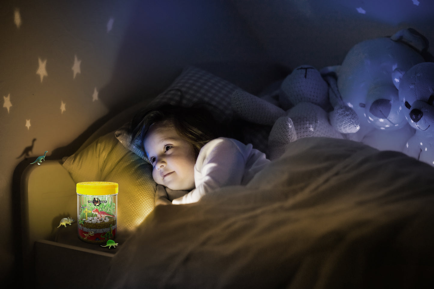 Dan&Darci Light Up Dino World Terrarium Kit