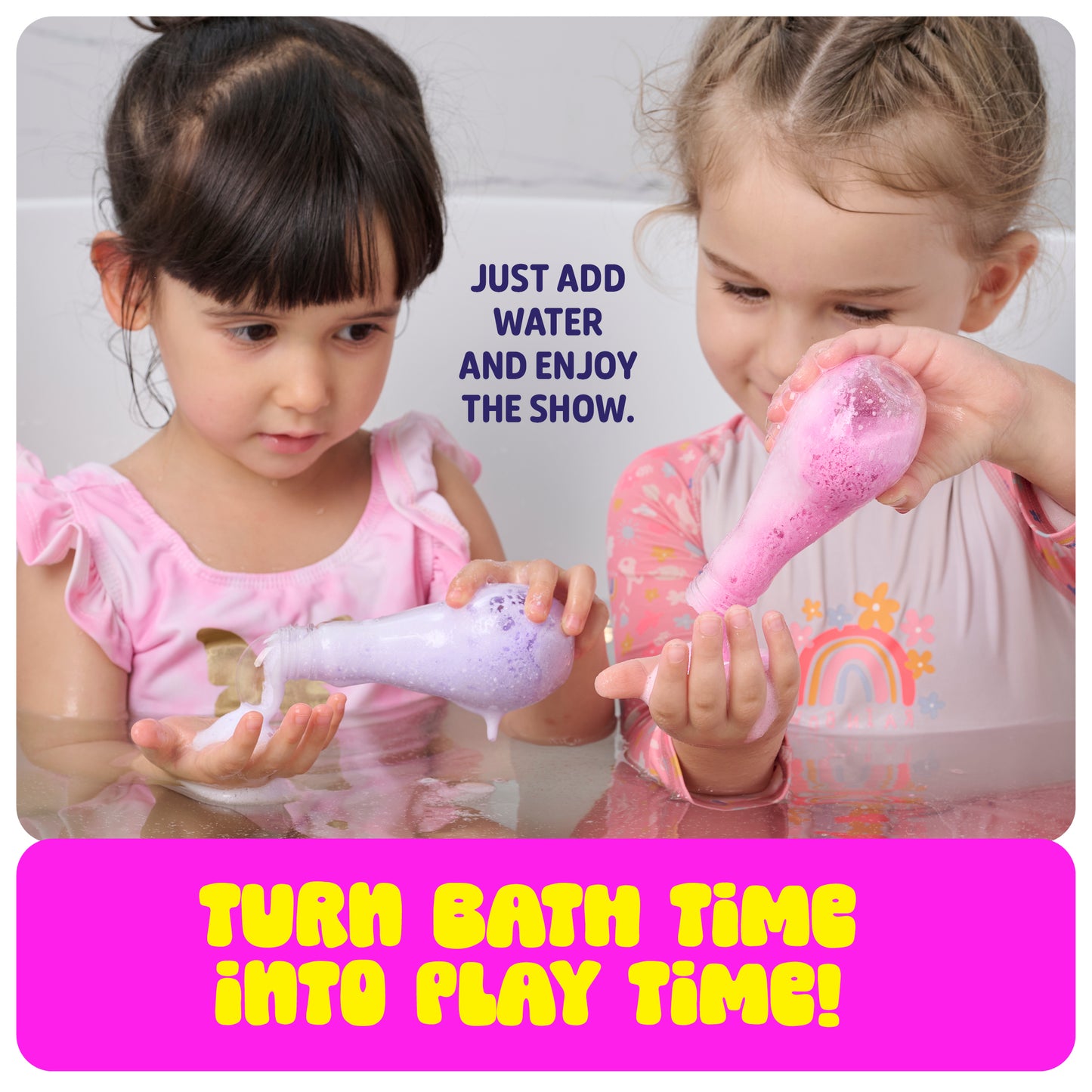 Tubby Tots Fizzy Flask - Bath Potion Kits - 6 Pack