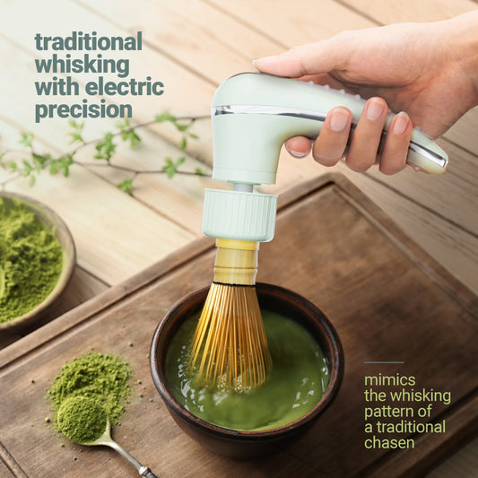Bambooworx Matcha Mate Electric Powered Bamboo Whisk