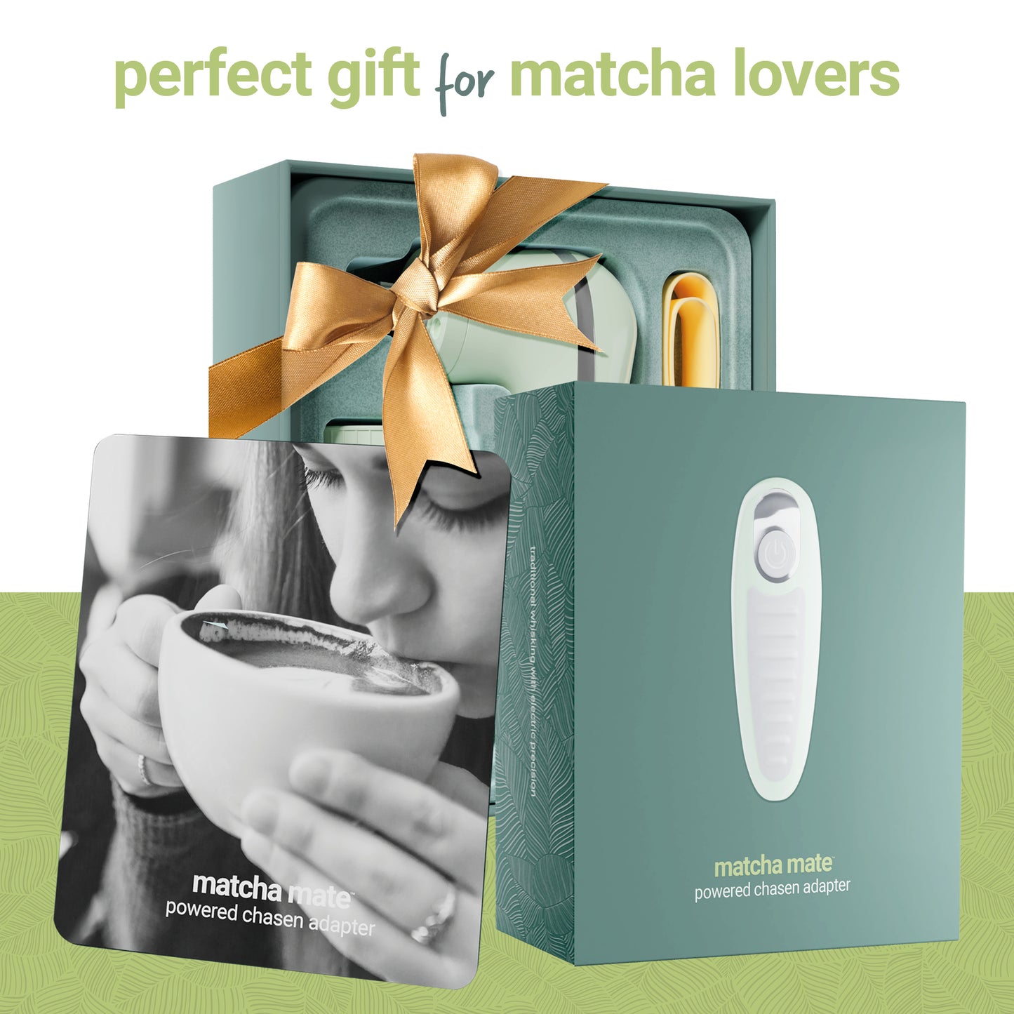 Bambooworx Matcha Mate Electric Powered Bamboo Whisk