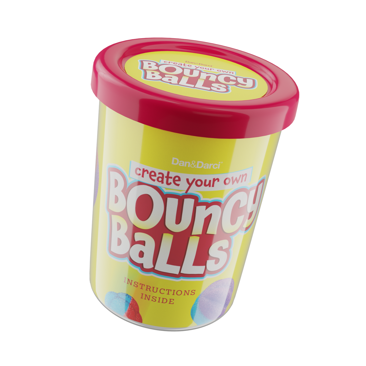 Dan&Darci Create Your Own Bouncy Balls - 12 Individual Kits