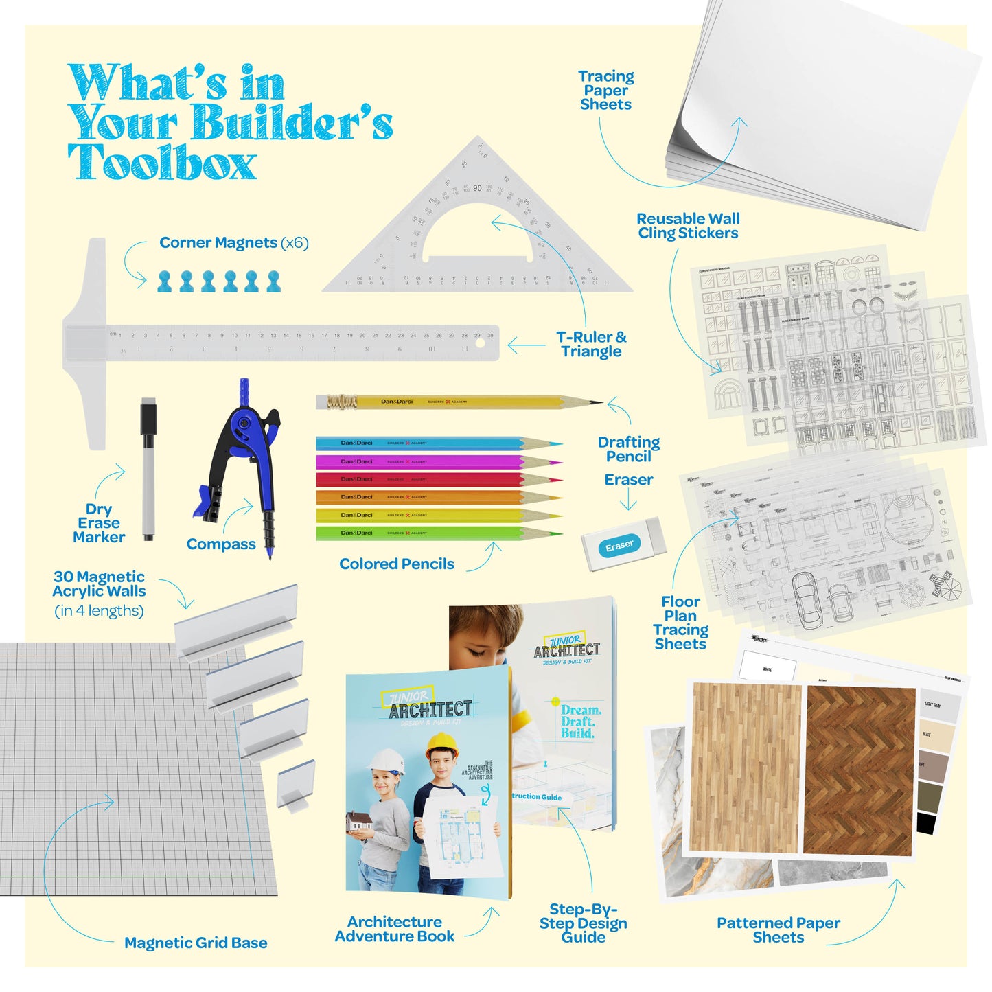 Dan&Darci Architecture Kit for Kids