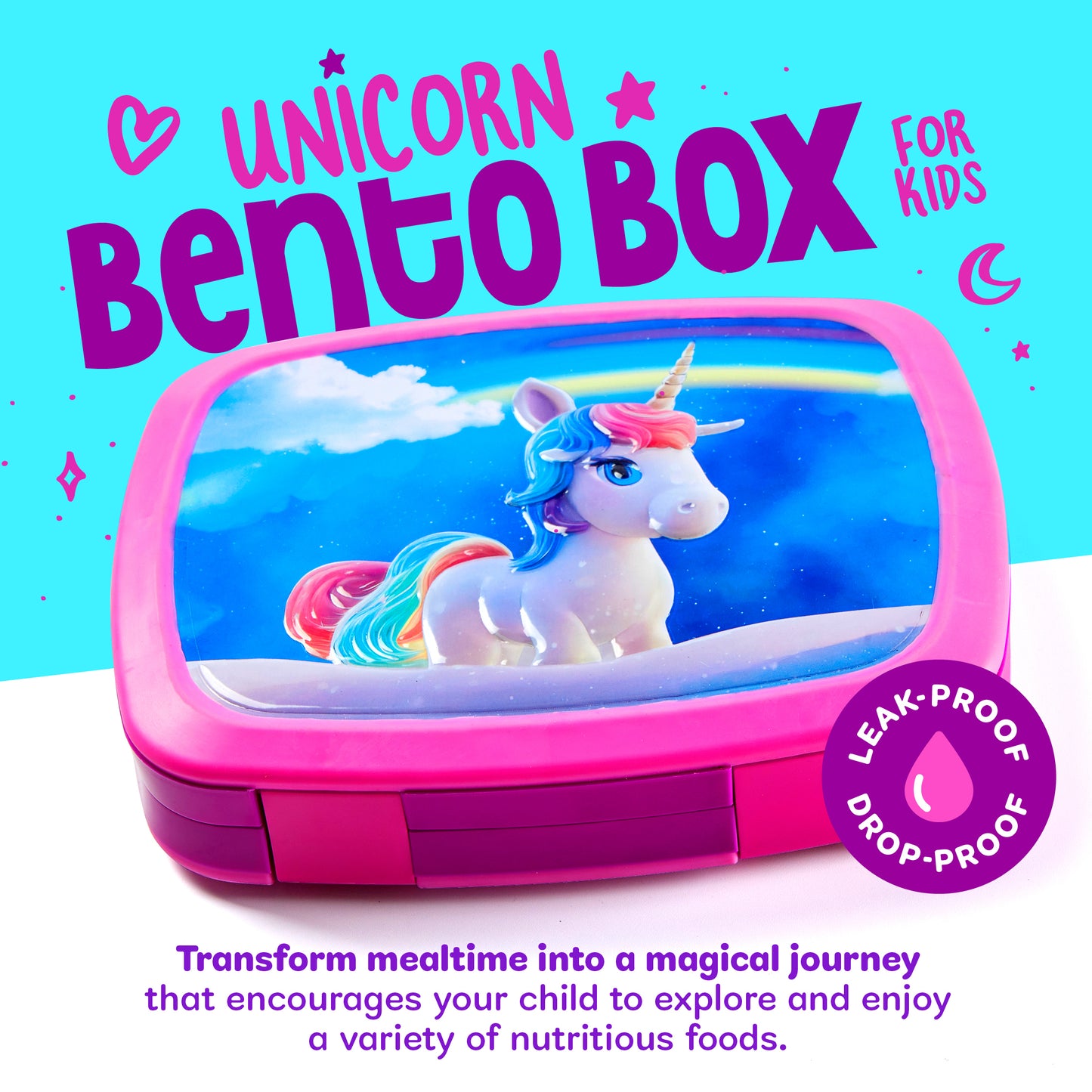 Pretty Me Unicorn Bento Box