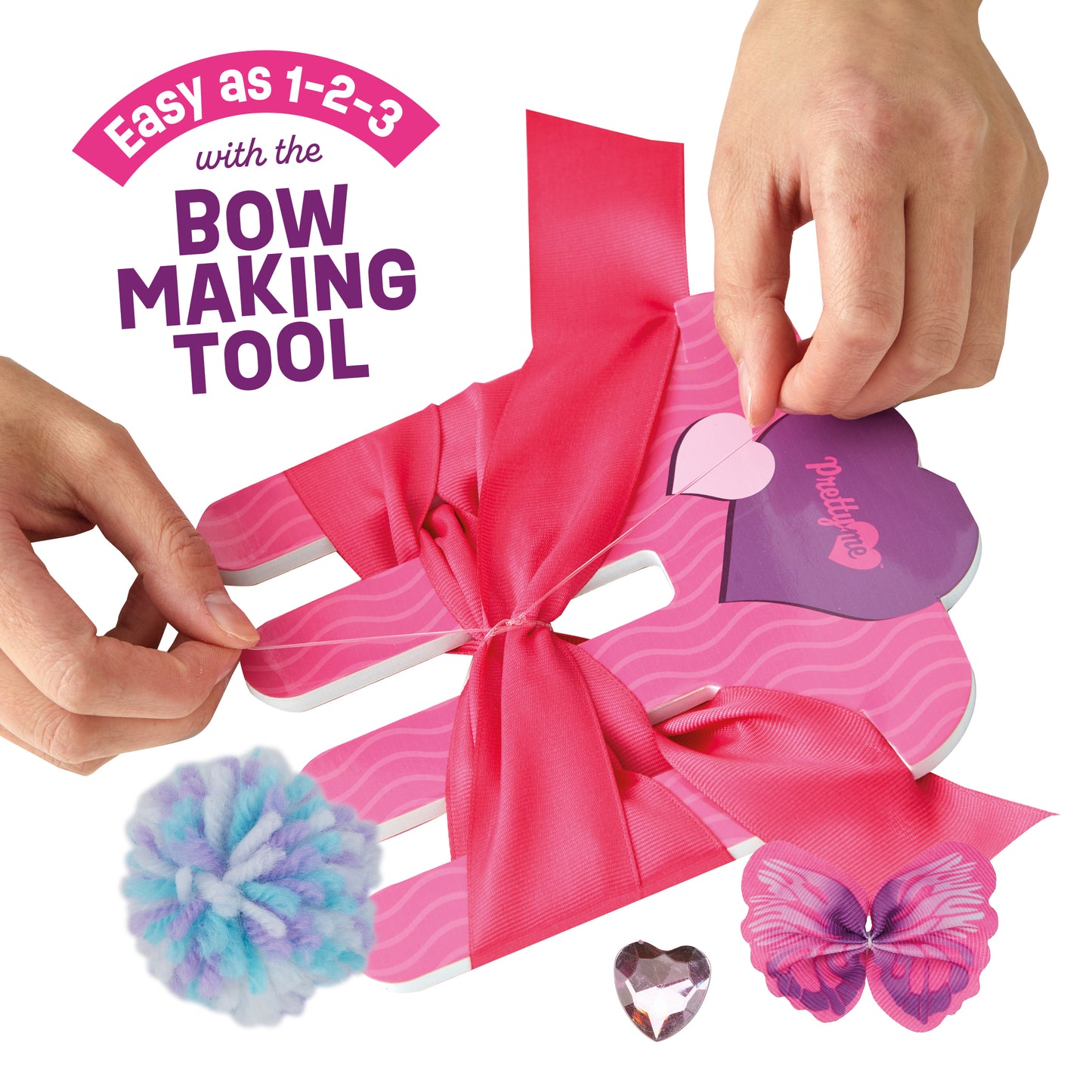Pretty Me DIY Hair Bow Making Kit