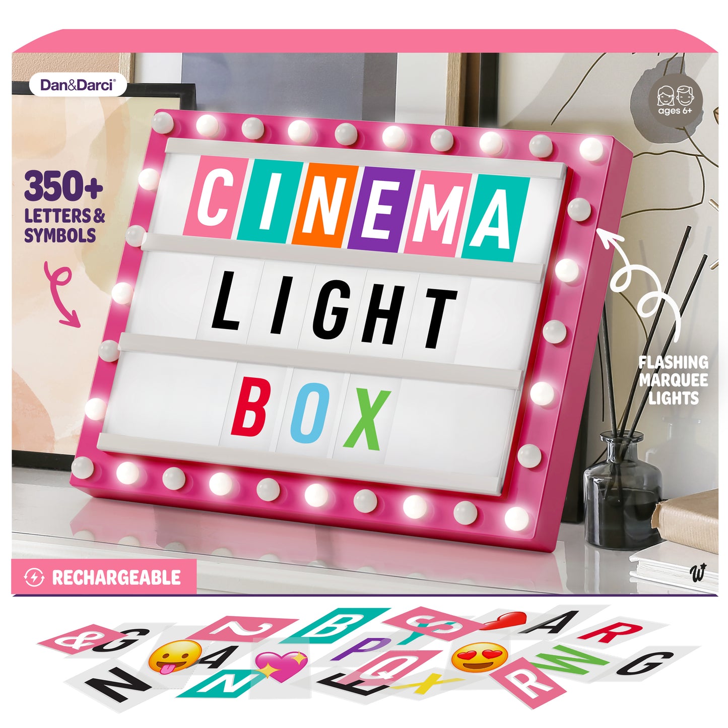 Dan&Darci Cinema Light Box