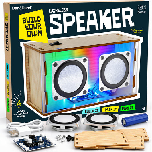 DIY Wireless Speaker Making Kit - 10 Year Old Boy Gifts - Teen Boy Gifts
