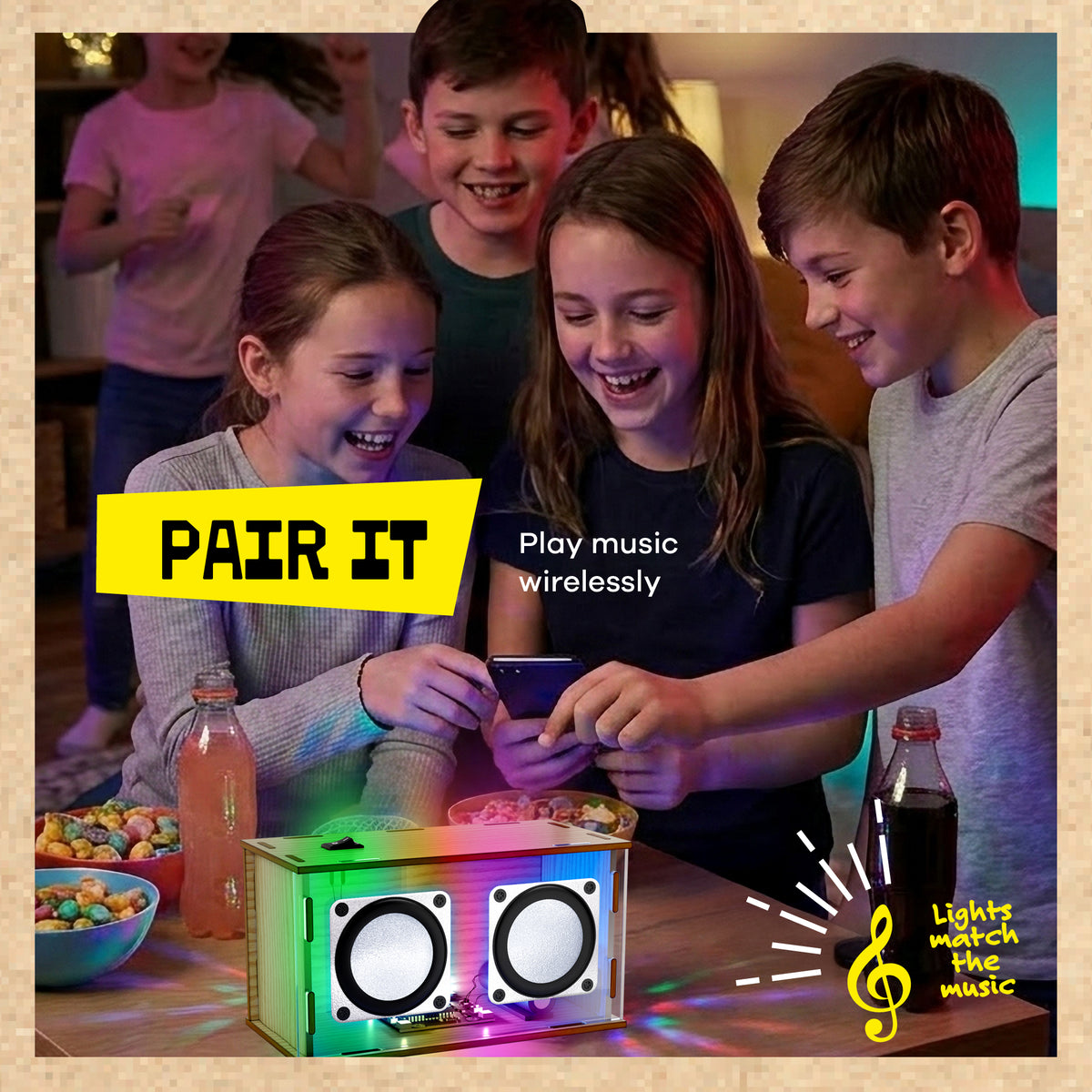 DIY Wireless Speaker Making Kit - 10 Year Old Boy Gifts - Teen Boy Gifts