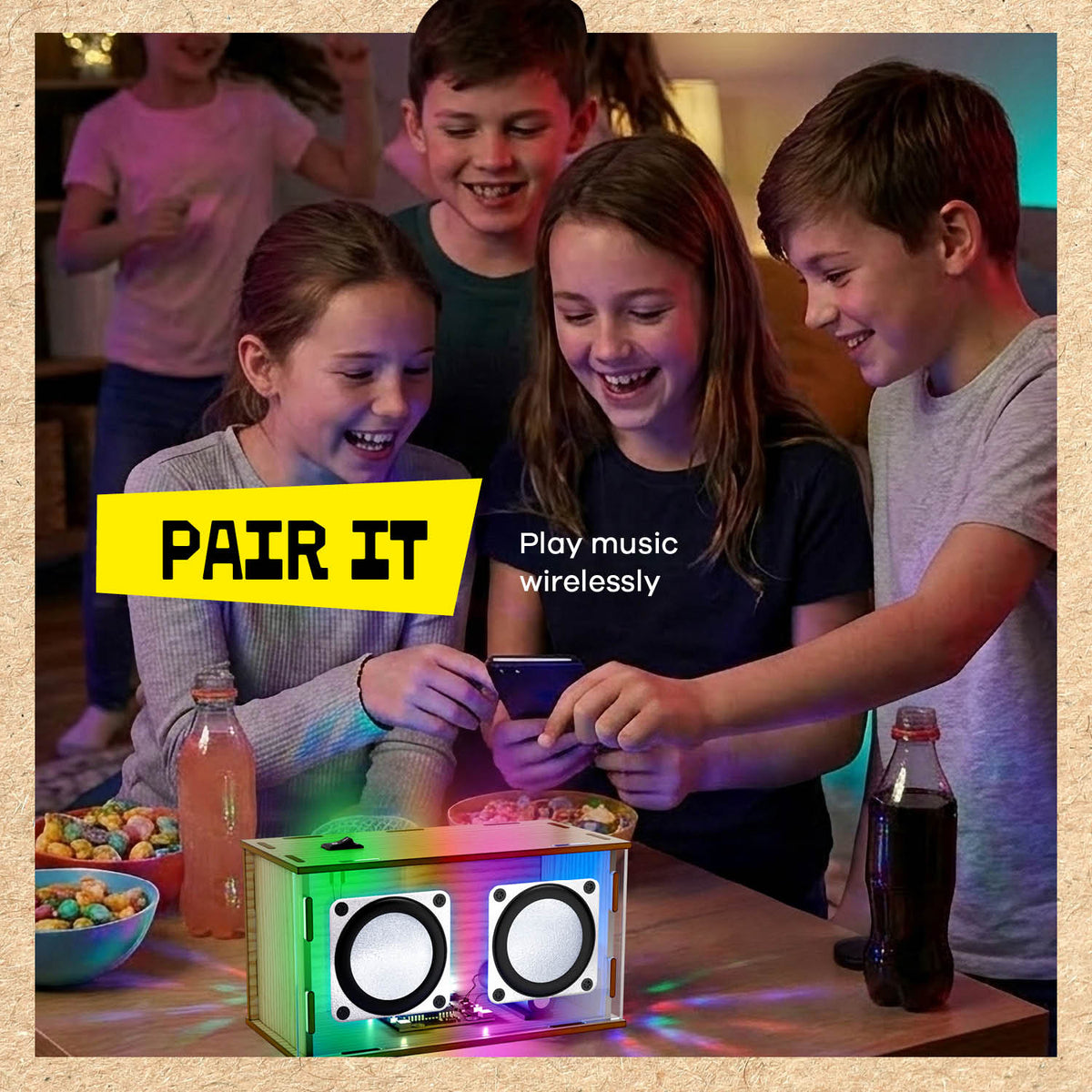 DIY Wireless Speaker Making Kit - 10 Year Old Boy Gifts - Teen Boy Gifts