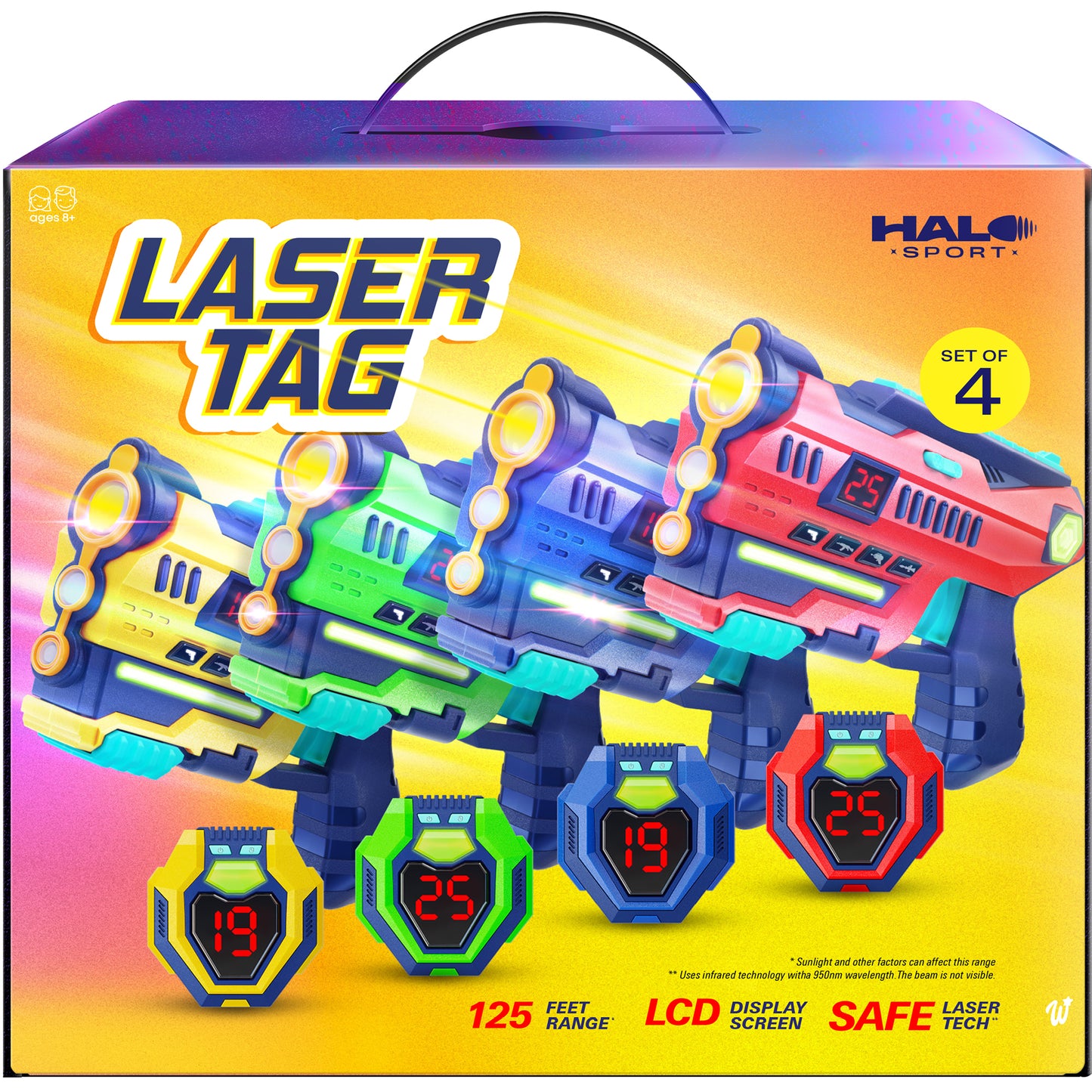 Halo Sport Laser Tag Set of 4
