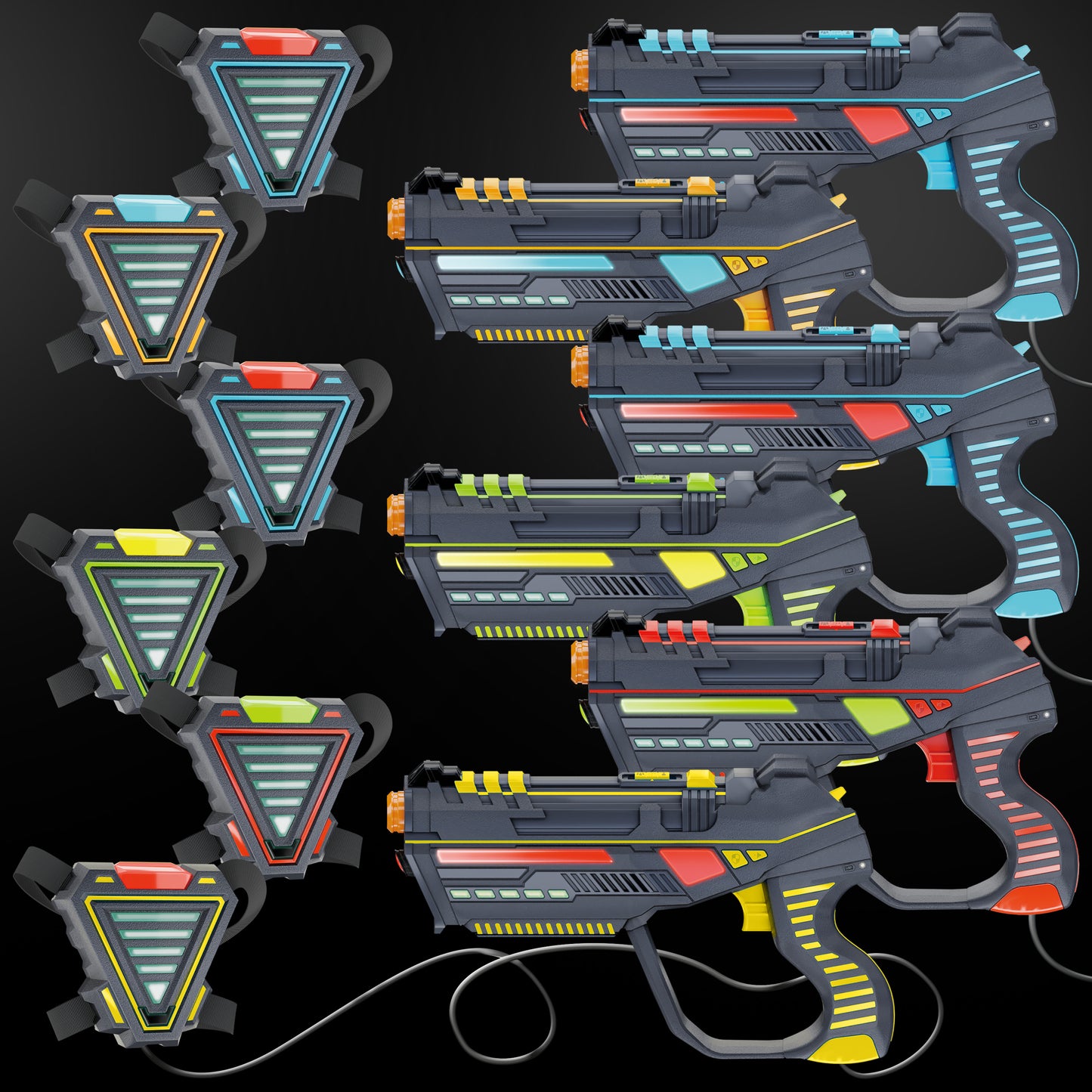 Squad Hero Rechargeable Laser Tag Set of 6