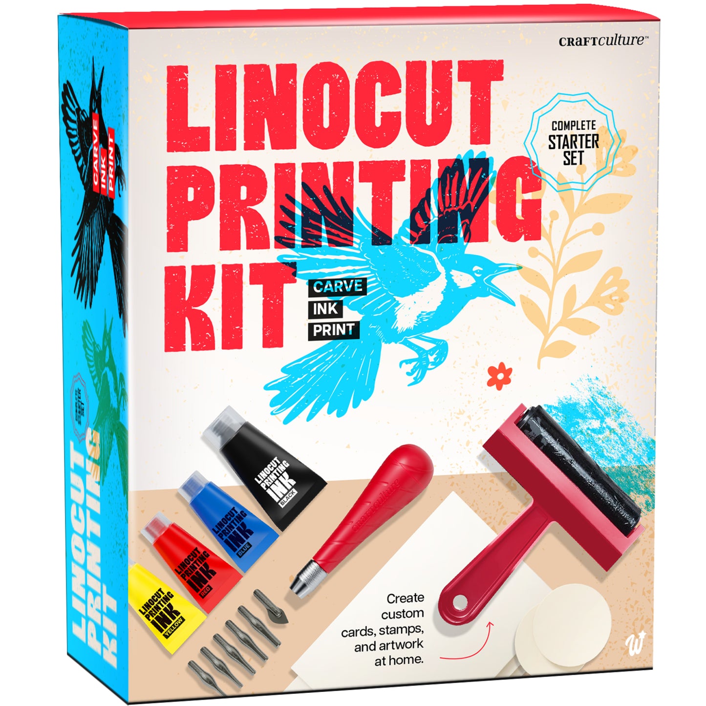 Craft Culture Linocut Printing Kit