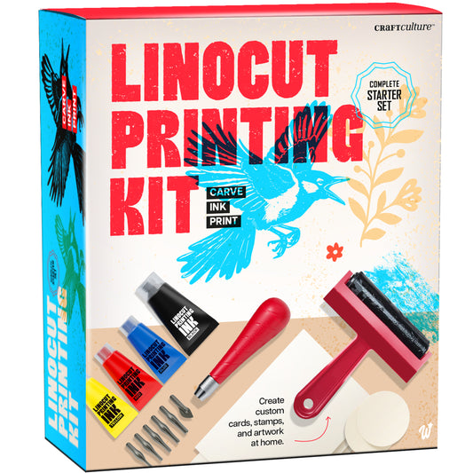 Craft Culture Linocut Printing Kit