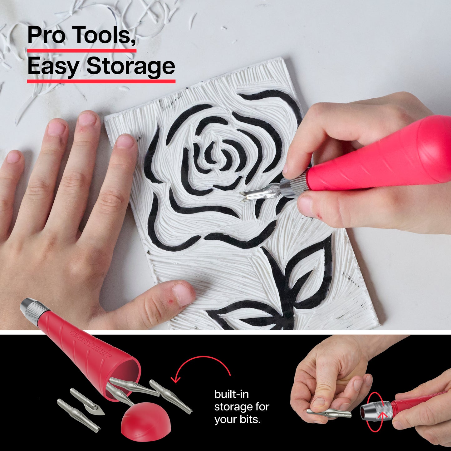 Craft Culture Linocut Printing Kit