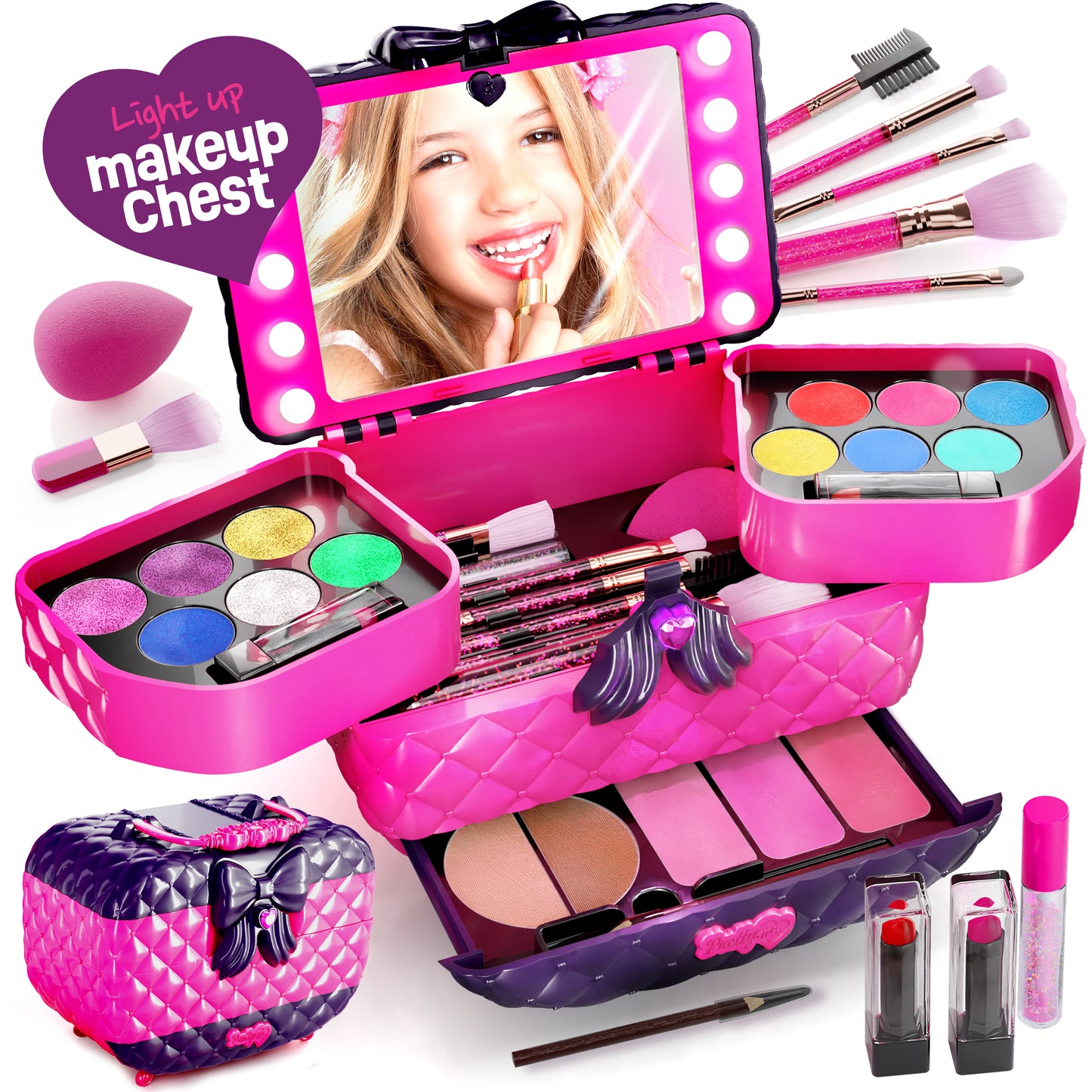 Pretty Me Light Up Makeup Chest