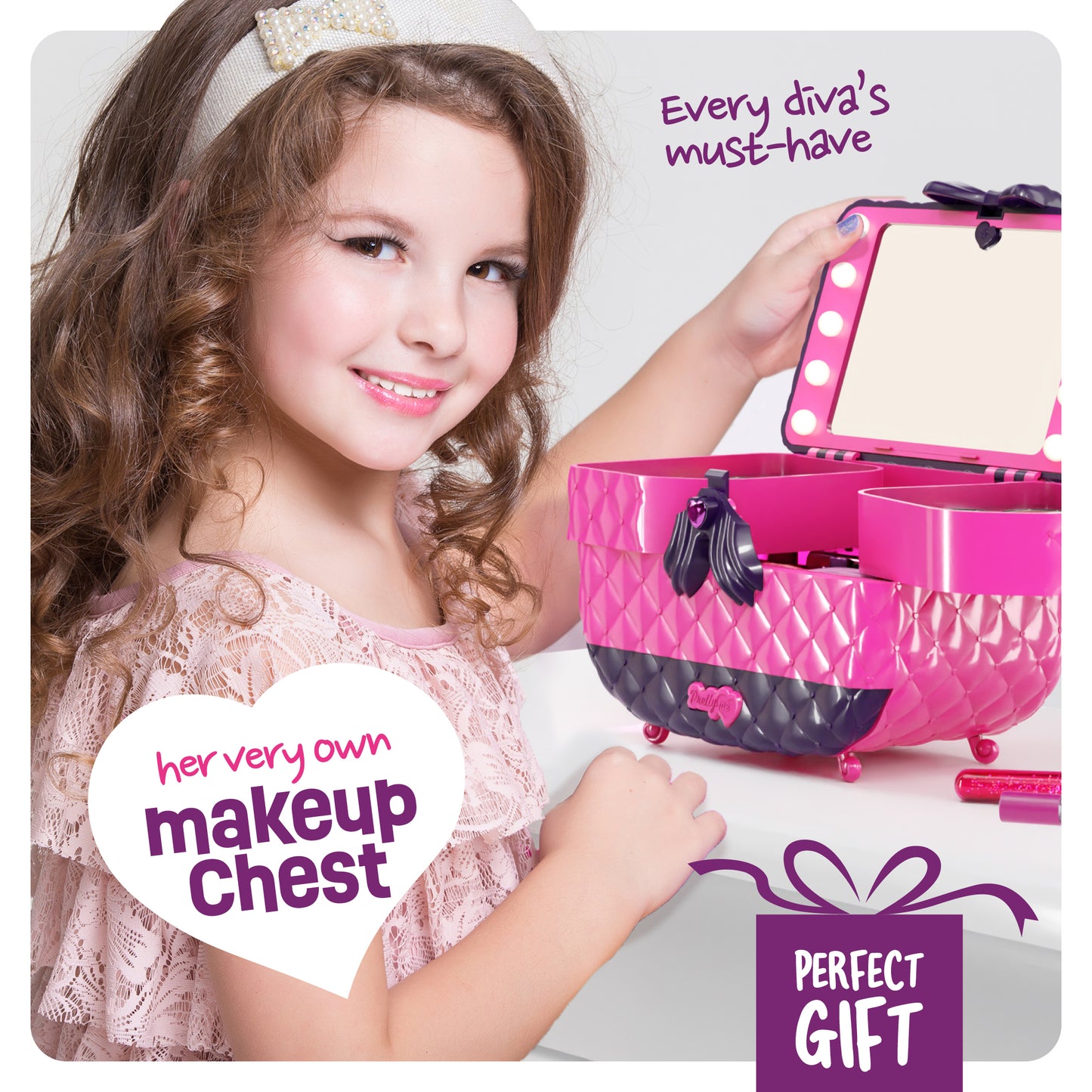 Pretty Me Light Up Makeup Chest