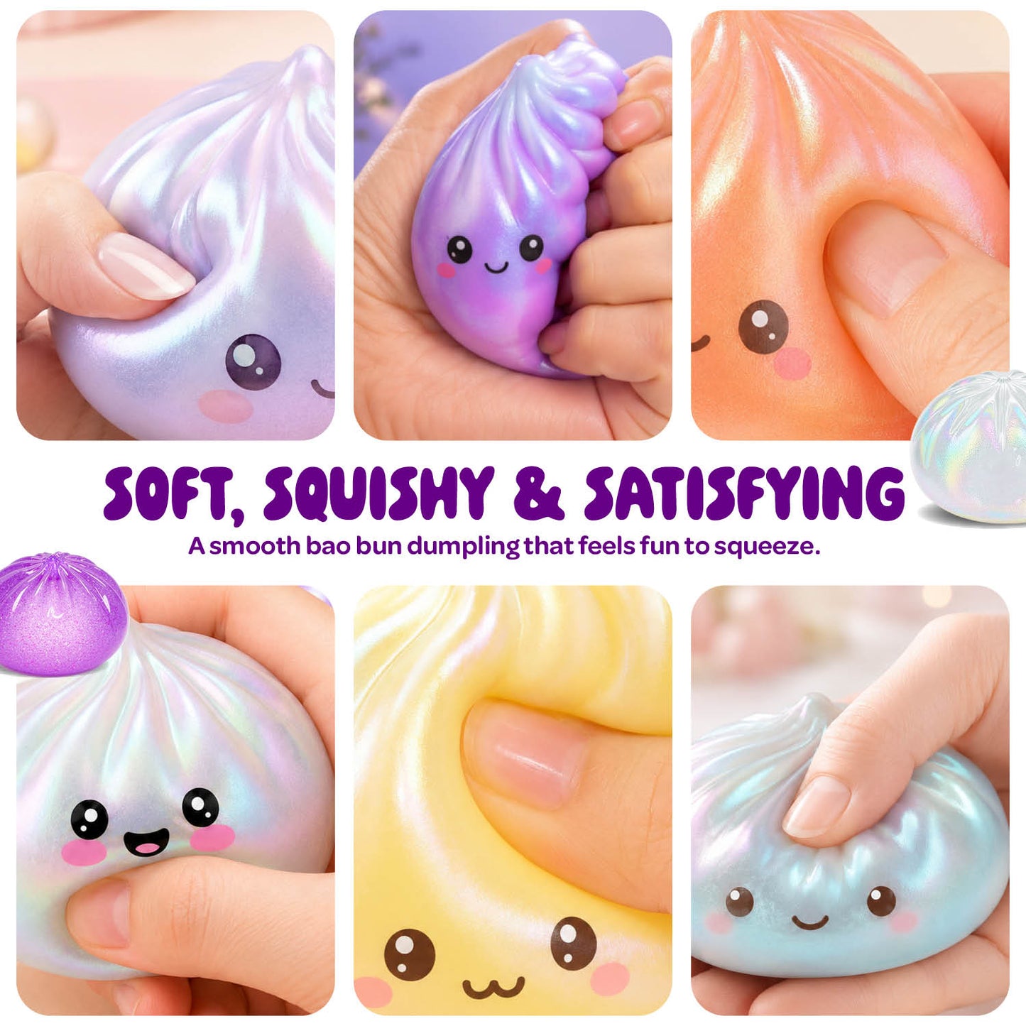 Dan&Darci Glitter Dumpling Squishy Mystery Box