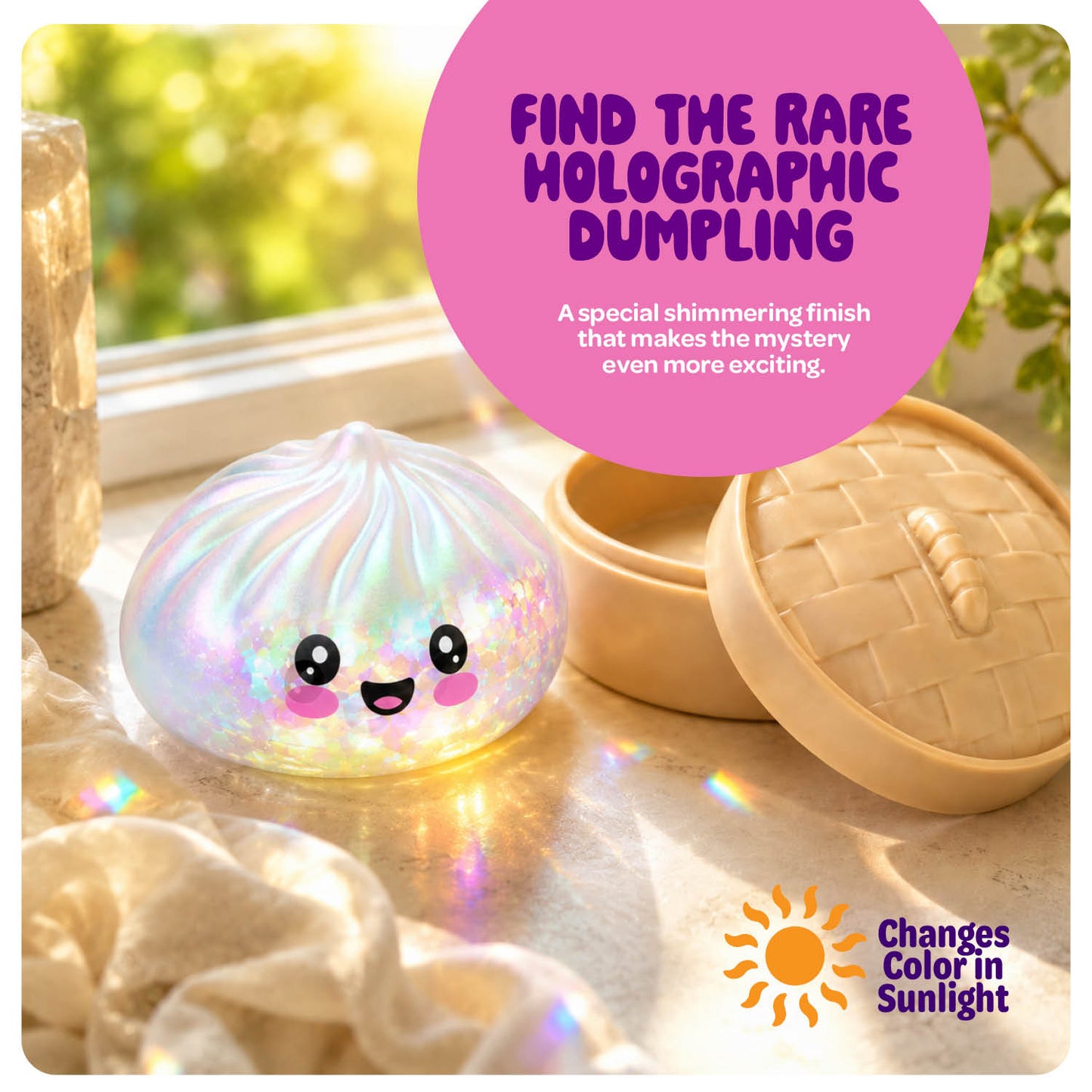 Dan&Darci Glitter Dumpling Squishy Mystery Box