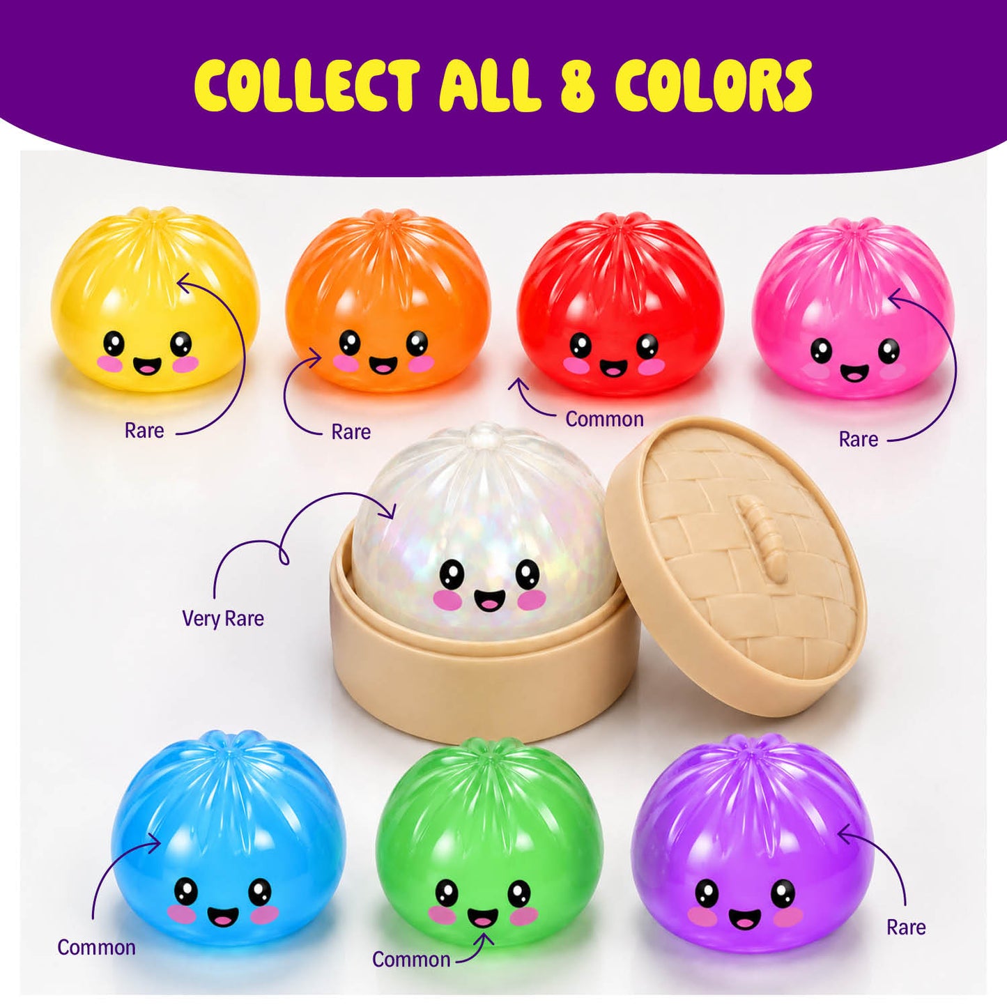 Dan&Darci Glitter Dumpling Squishy Mystery Box