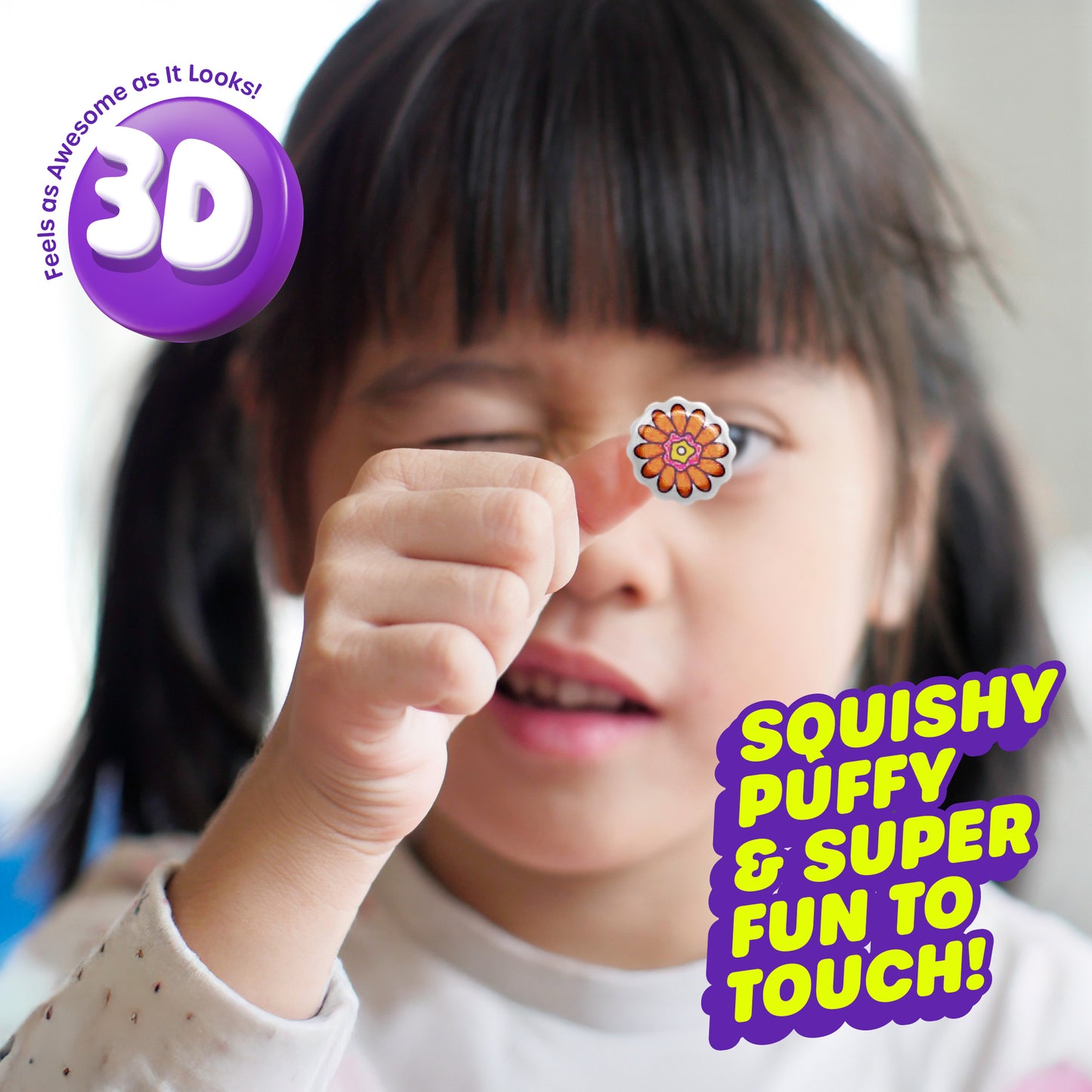 Dan&Darci 1000+ 3D Puffy Stickers