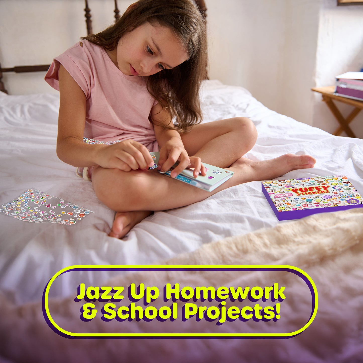 Dan&Darci 1000+ 3D Puffy Stickers