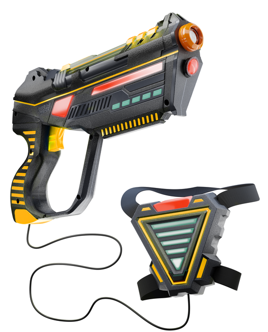 Replacement Gun and Vest Squad Hero Laser Tag Light Force Edition - Orange