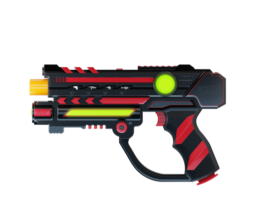 Replacement Gun for Squad Hero Laser Tag Set - Red