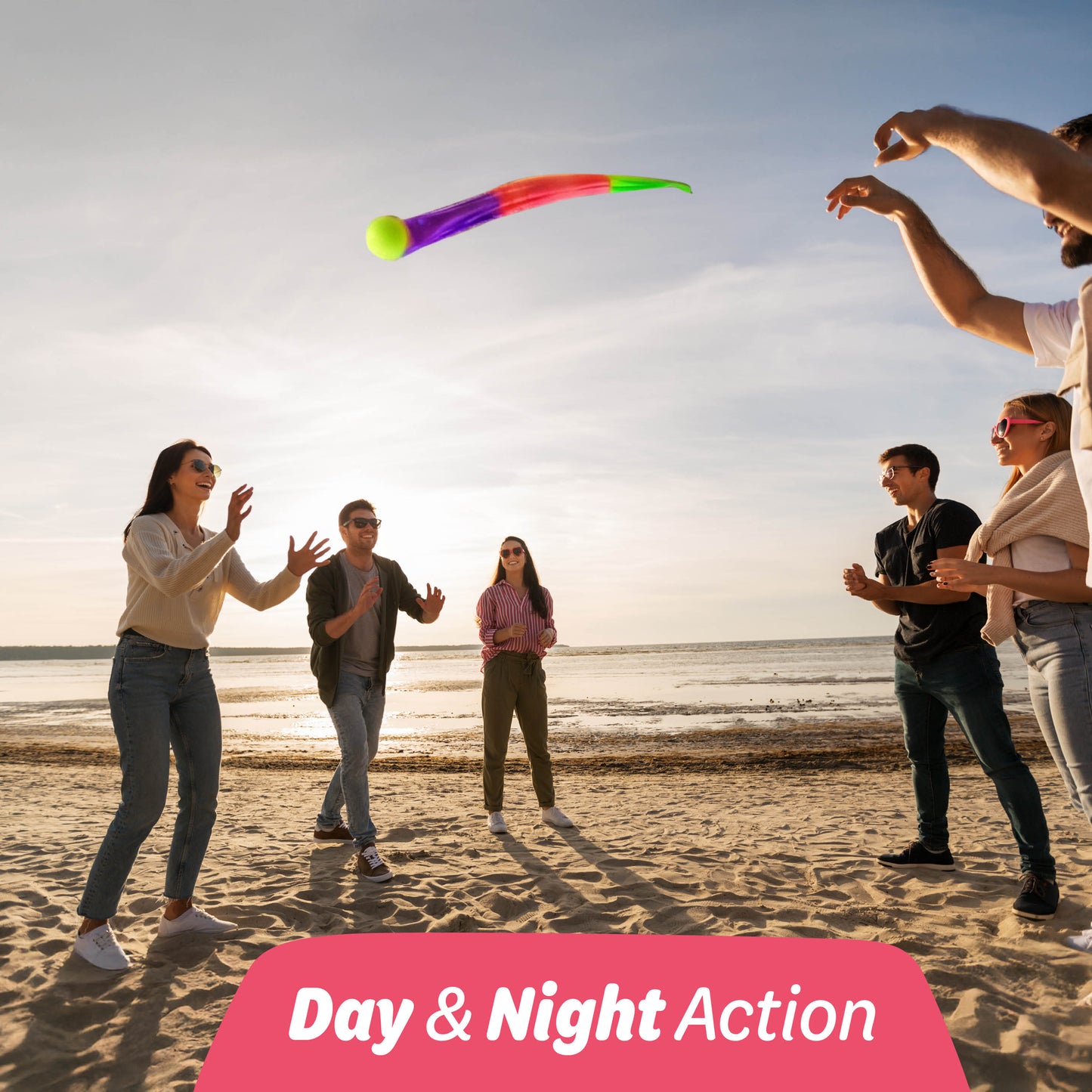 FlashCatch Light-up Slingtail Ball Toy
