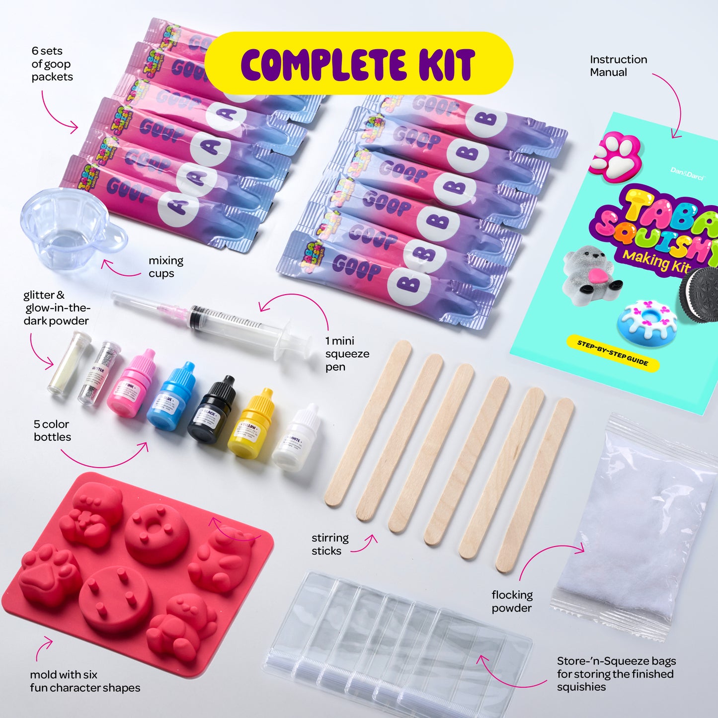 Dan&Darci Taba Squishy Making Kit