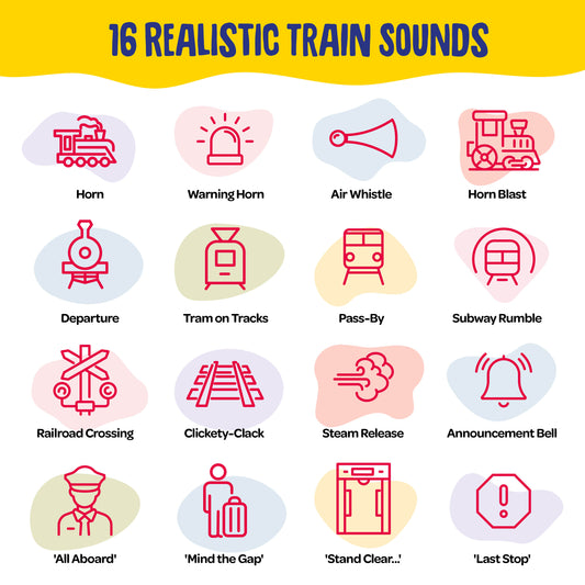 KNUCKLHEAD Train Sound Effects Machine