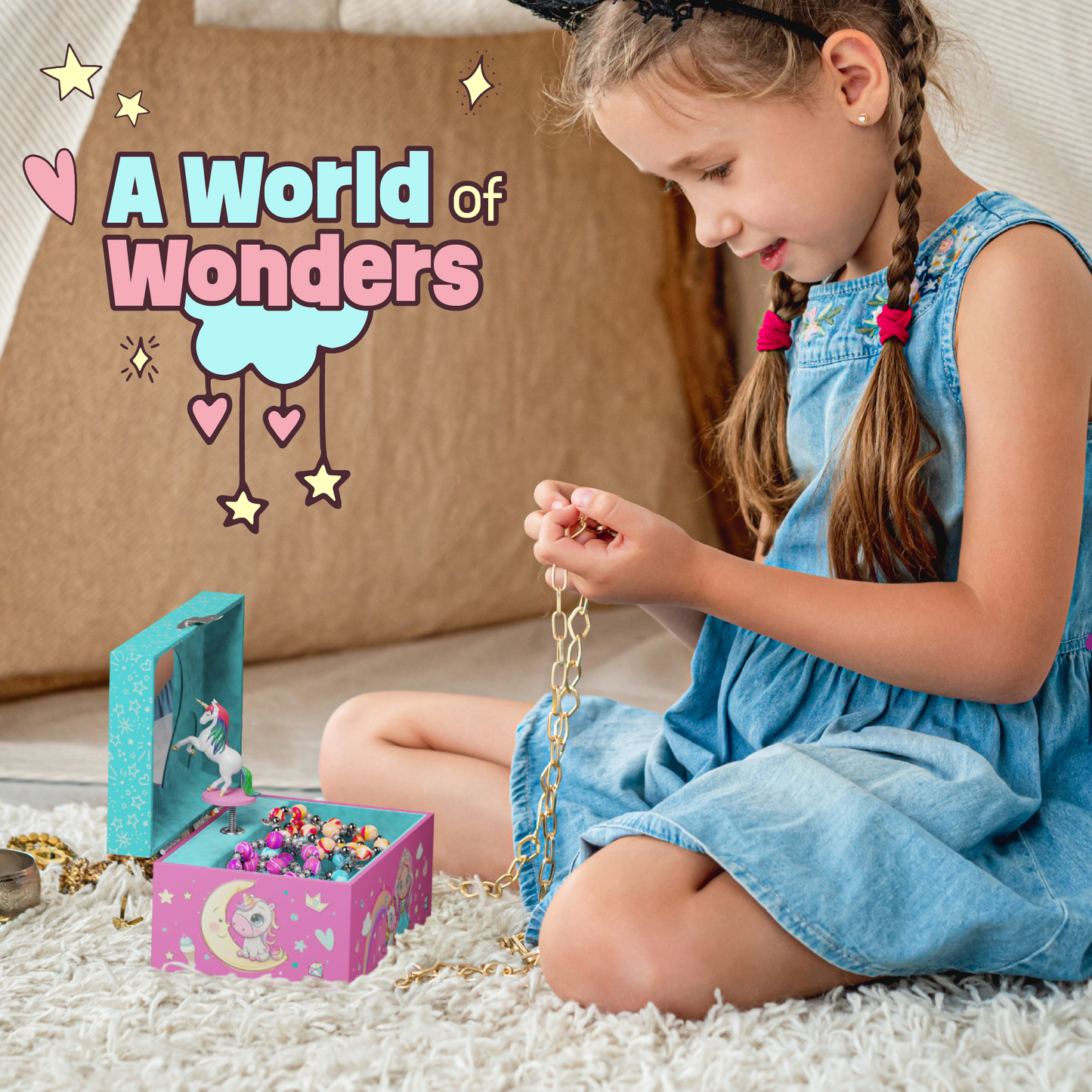 Pretty Me Unicorn Musical Jewelry Box