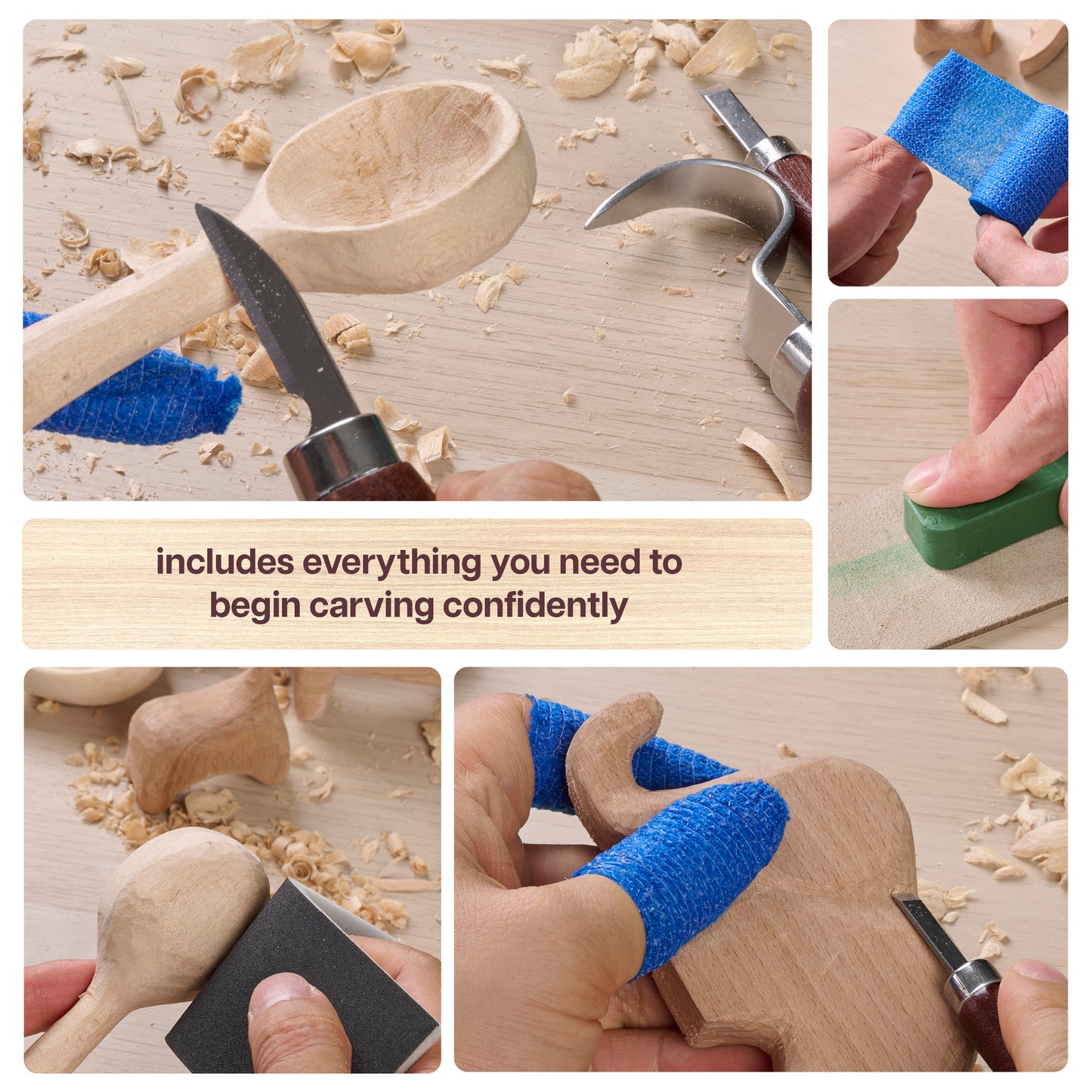 Craft Culture Wood Whittling Kit